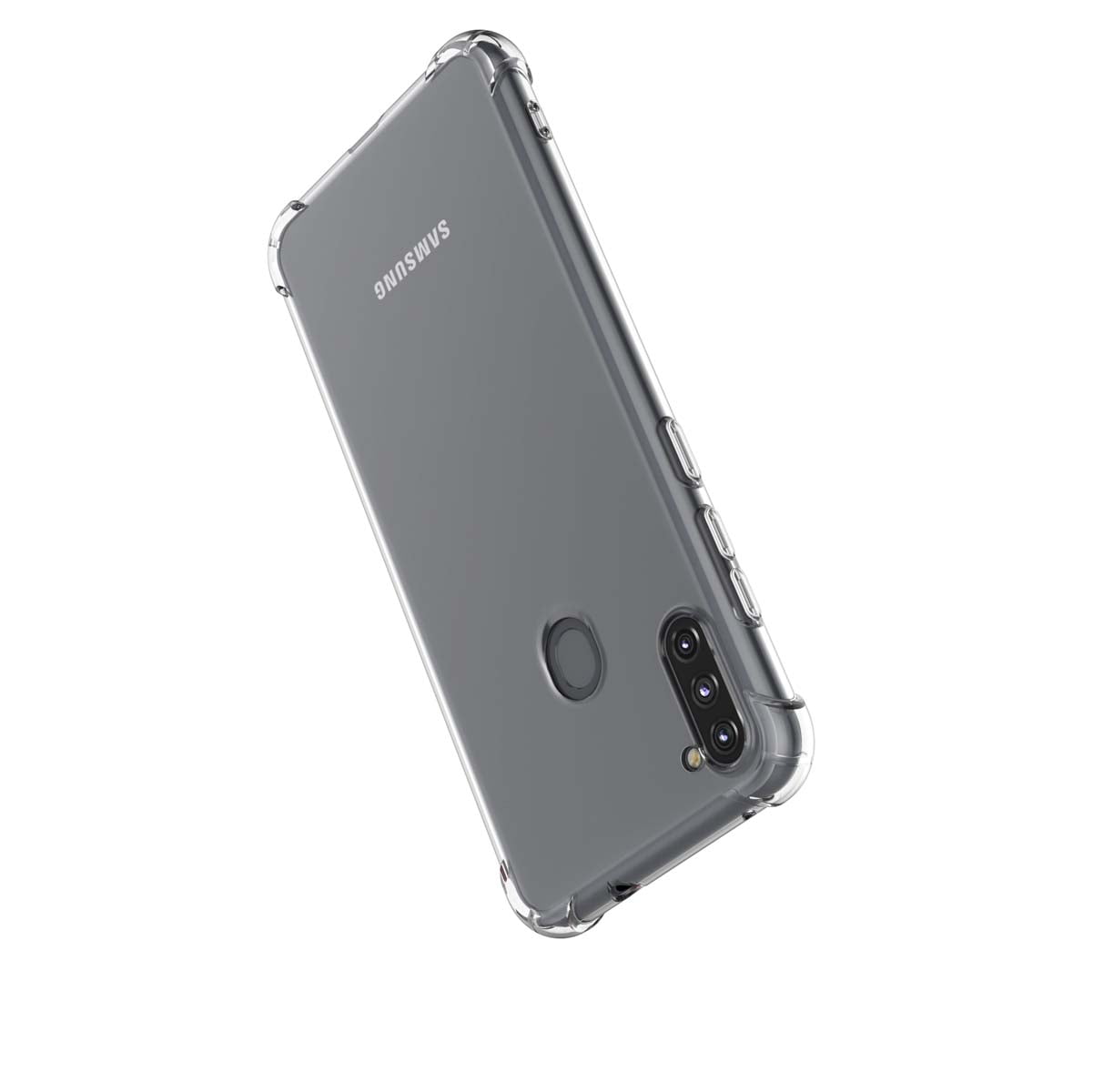 Galaxy A11 A12 A32 A42 S20 FE 5G S9 S21 S21+ S21 FE 5G Note 9 20 Ultra Case, Samsung Galaxy Clear Phone Cases, Crystal Transparent Clear Flexible Shock Absorption Bumper Soft TPU Cover