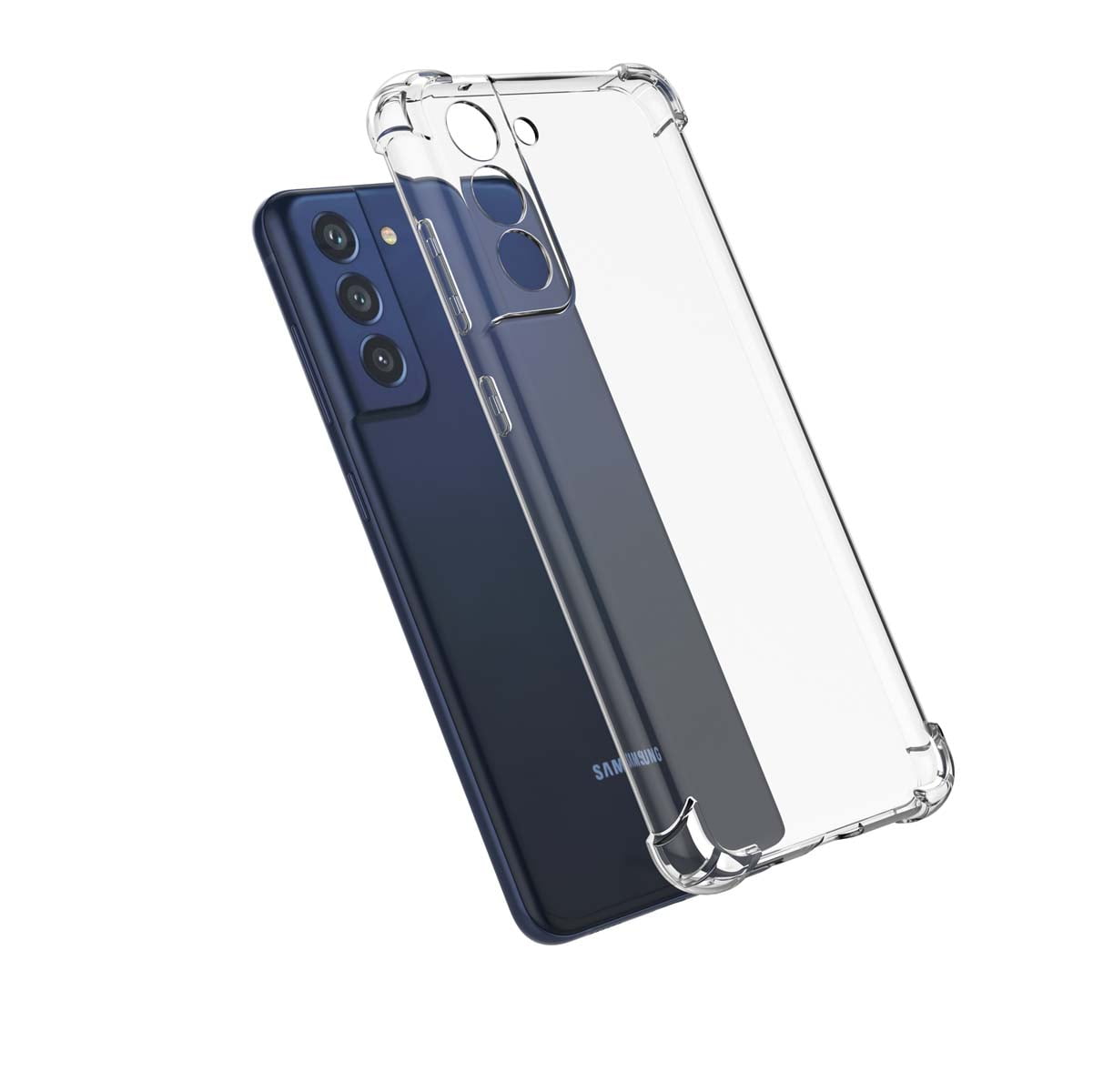 Galaxy A11 A12 A32 A42 S20 FE 5G S9 S21 S21+ S21 FE 5G Note 9 20 Ultra Case, Samsung Galaxy Clear Phone Cases, Crystal Transparent Clear Flexible Shock Absorption Bumper Soft TPU Cover