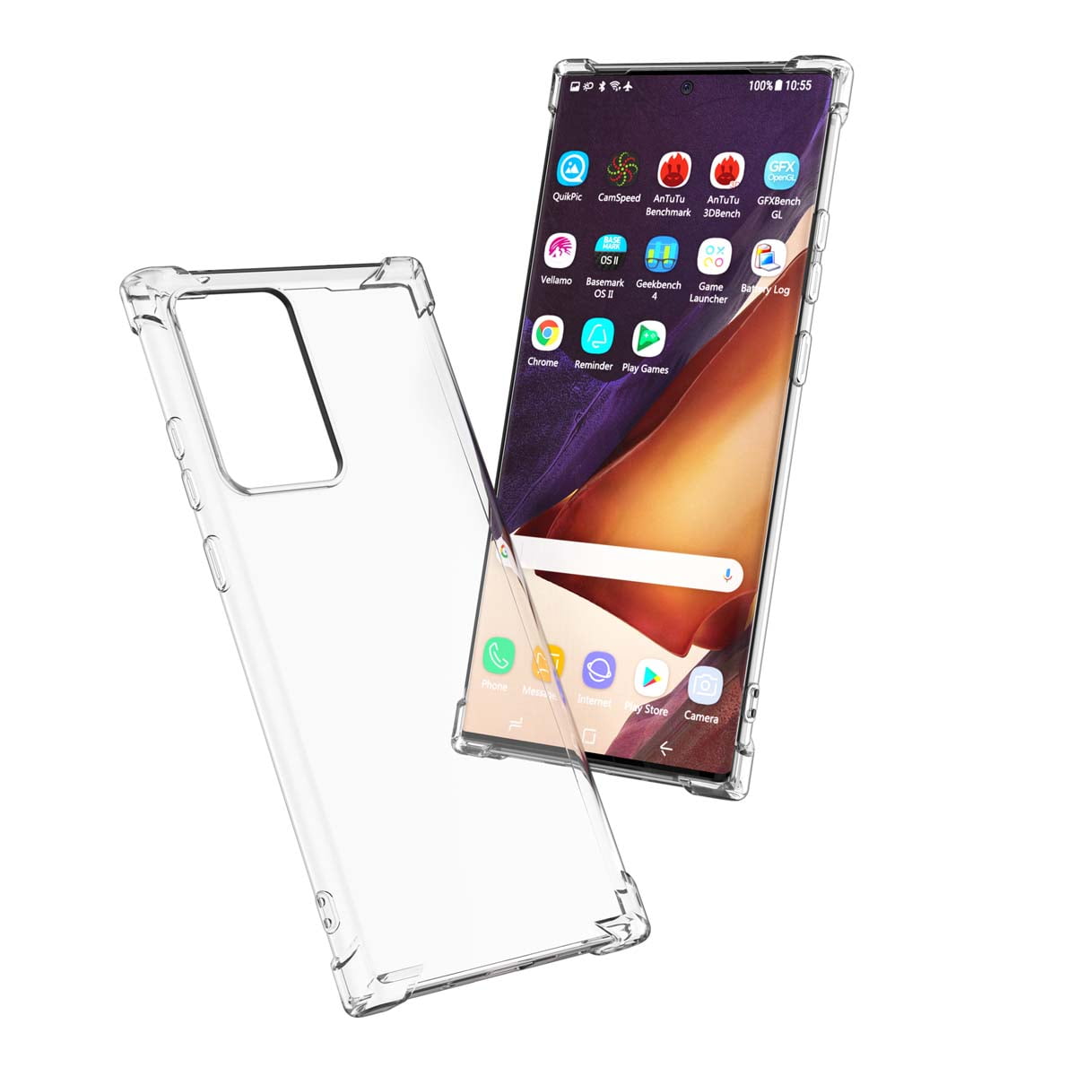 Galaxy A11 A12 A32 A42 S20 FE 5G S9 S21 S21+ S21 FE 5G Note 9 20 Ultra Case, Samsung Galaxy Clear Phone Cases, Crystal Transparent Clear Flexible Shock Absorption Bumper Soft TPU Cover