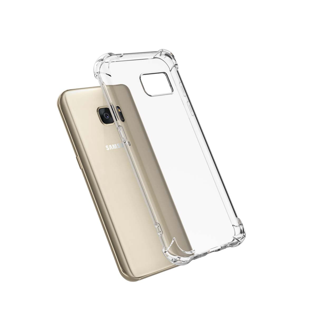 Galaxy A11 A12 A32 A42 S20 FE 5G S9 S21 S21+ S21 FE 5G Note 9 20 Ultra Case, Samsung Galaxy Clear Phone Cases, Crystal Transparent Clear Flexible Shock Absorption Bumper Soft TPU Cover