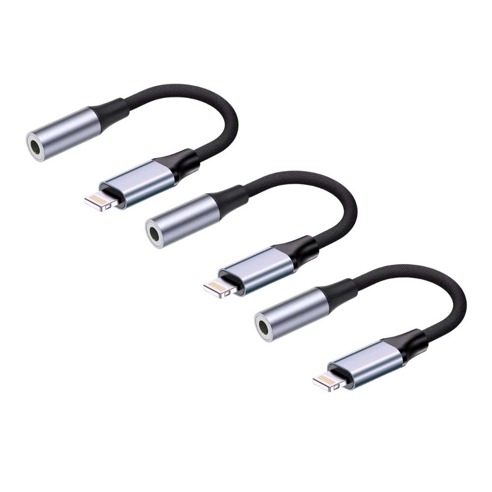 (3 Pack) 3.5 mm Headphone Jack Adapter iPhone 3.5mm Jack Aux Cable Converter Compatible with iPhone 13 12 11 11 Pro XR XS X 8 7 6 5