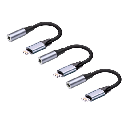 (3 Pack) 3.5 mm Headphone Jack Adapter iPhone 3.5mm Jack Aux Cable Converter Compatible with iPhone 13 12 11 11 Pro XR XS X 8 7 6 5