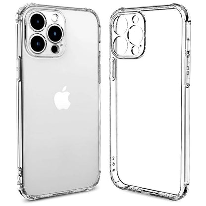 iPhone 13 Pro Max Case Clear, Smooth Gel Soft Flexible TPU Cover Camera Protection Shockproof Slim Light Wireless Charging Compatible Fit for Apple iPhone 13 Pro Max