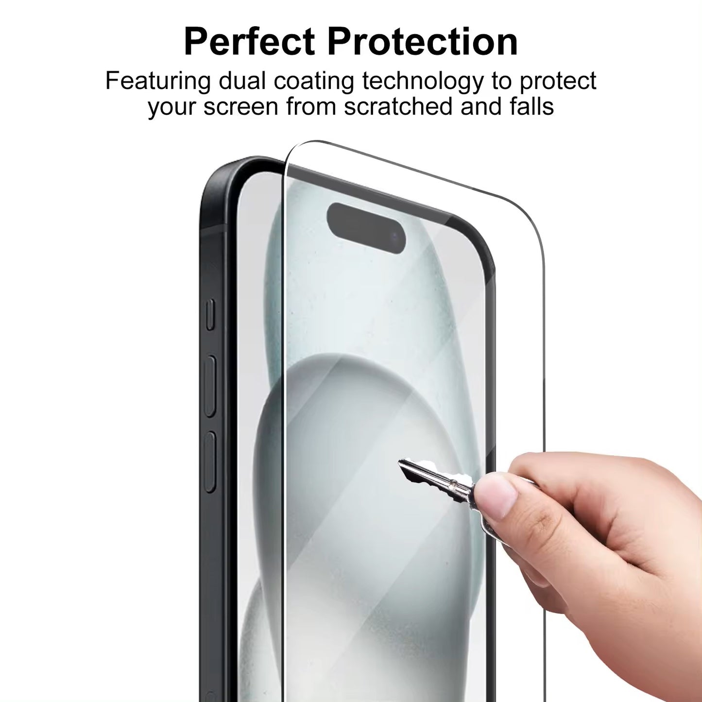 3-Pack iPhone 14 Pro Max Screen Protector Tempered Glass Case Friendly Anti Scratch Bubble Free